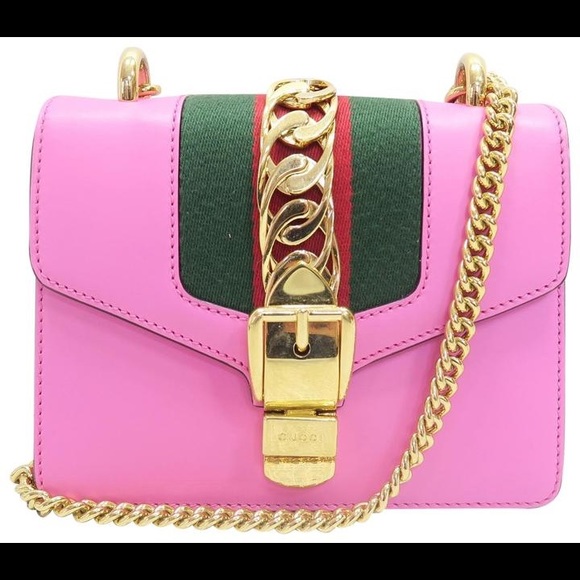 gucci sylvie pink